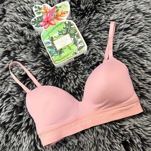 PINK Victoria's Secret Light Mauve Bra
